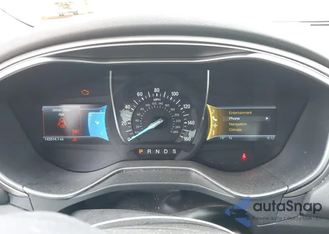 2014 Ford Fusion Se from USA, damaged, VIN 3FA6P0HDXER348026